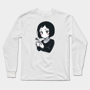 Coffee Girl Long Sleeve T-Shirt